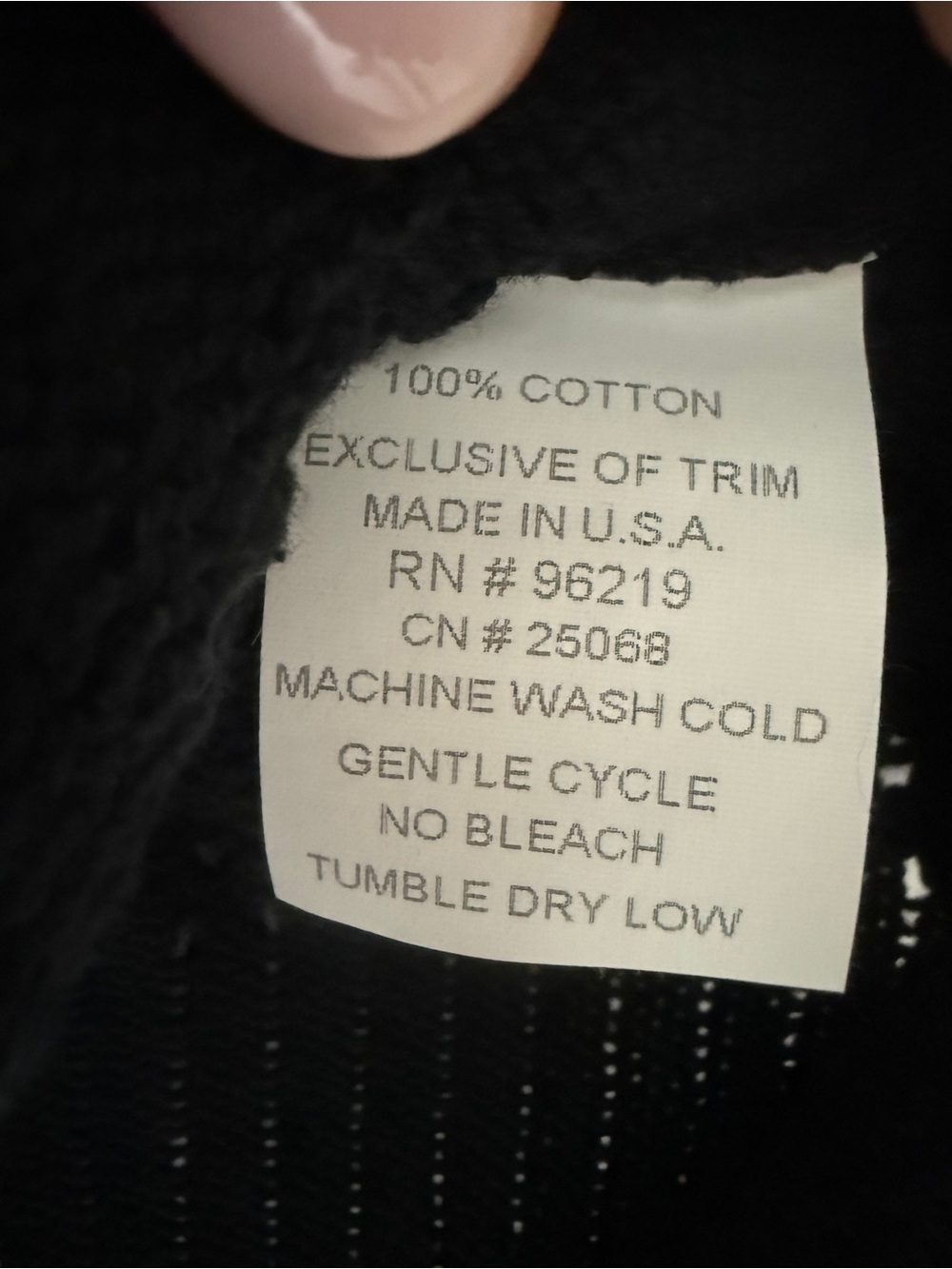 Vintage 90s Willow Black Cotton Pointelle Knit Sweater Vest Dark Academia S NWT - Picture 6 of 9